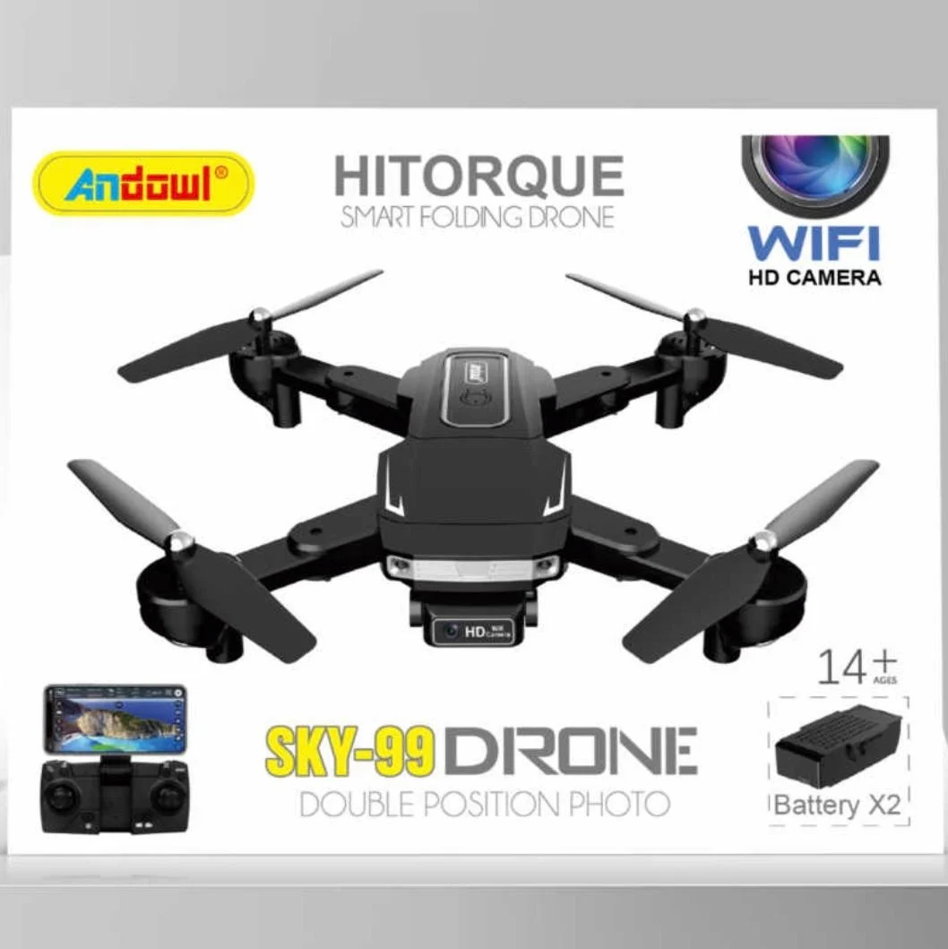Drona Andowl SKY-99 cu Camera Dubla si Acumulator, pentru copii [6]