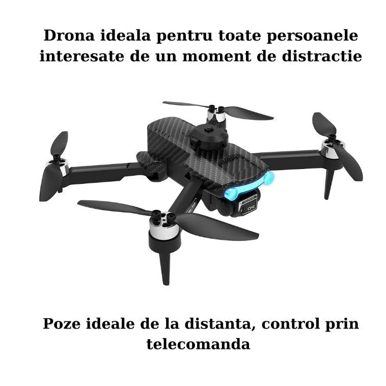 Drona GST08, filmare 4K, foto-video fixe sau in miscare, cu telecomanda [9]