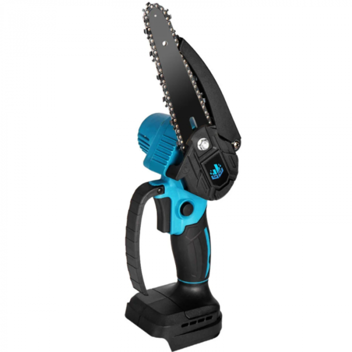 Drujba Fierastrau cu Acumulator 24V, lama 6 inch/15 cm, 2 lanturi, fara fir, portabil [4]