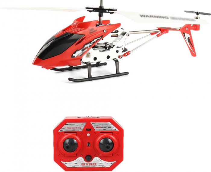 Elicopter cu telecomanda cu giroscop, rezistenta socuri [18]