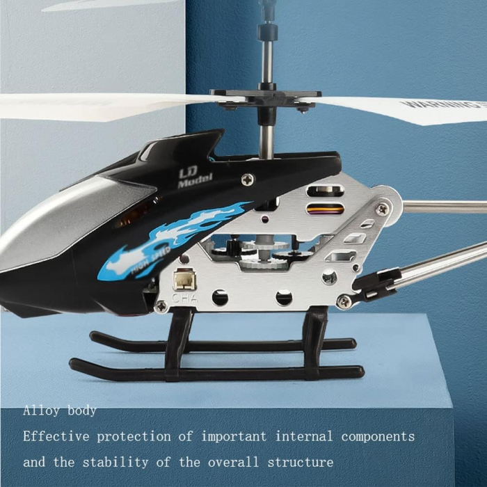 Elicopter cu telecomanda cu giroscop, rezistenta socuri [3]