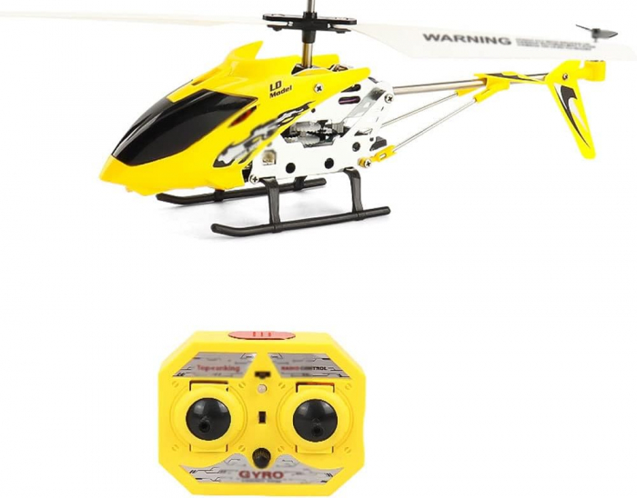 Elicopter cu telecomanda cu giroscop, rezistenta socuri [10]