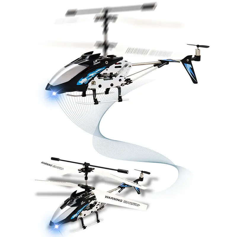 Elicopter cu telecomanda cu giroscop, rezistenta socuri [13]