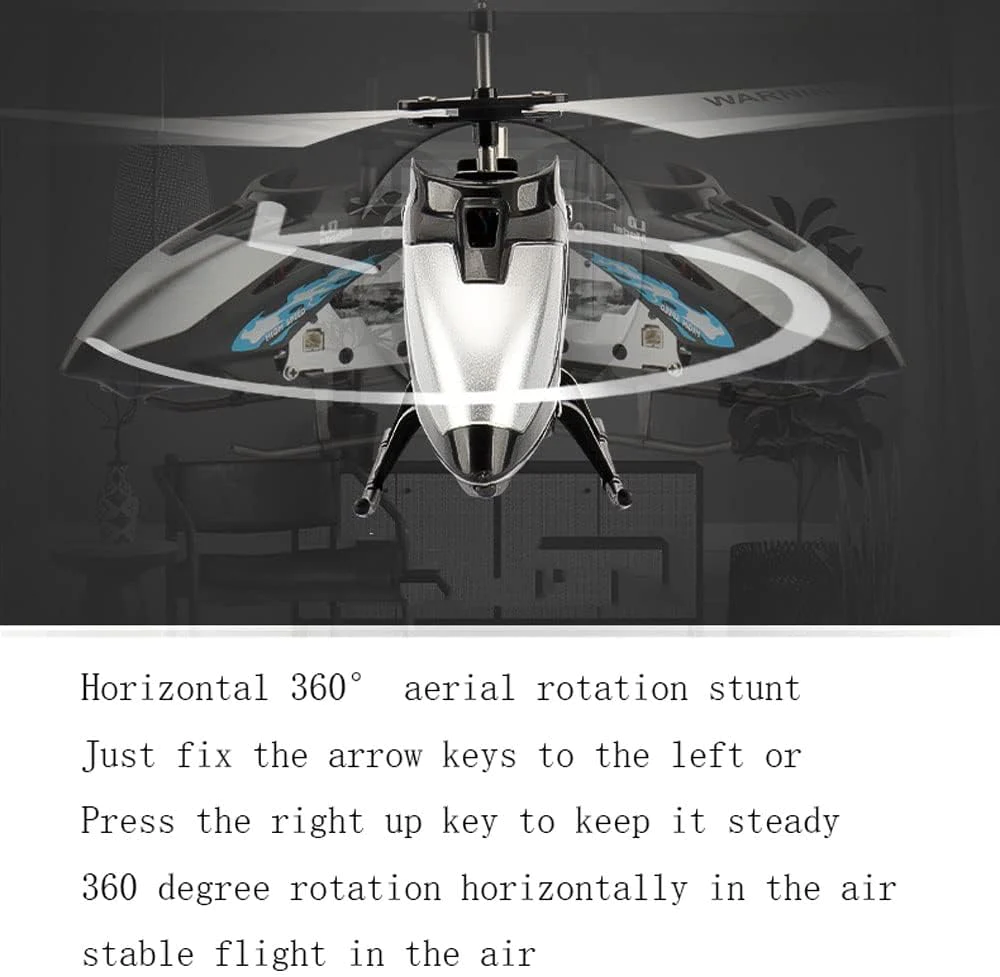Elicopter cu telecomanda cu giroscop, rezistenta socuri [9]