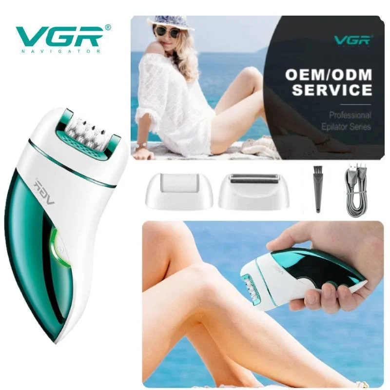 Epilator Electric 3 in 1 Portabil, VGR V-731 [5]