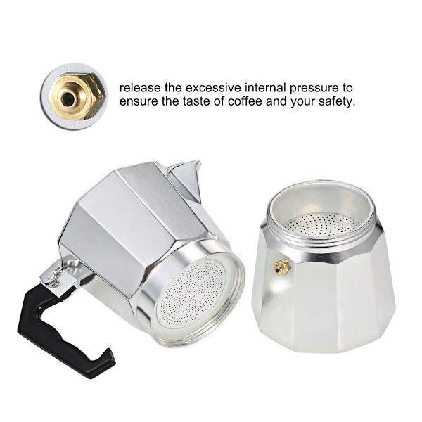 Espressor italienesc din aluminiu pentru cafea [3]