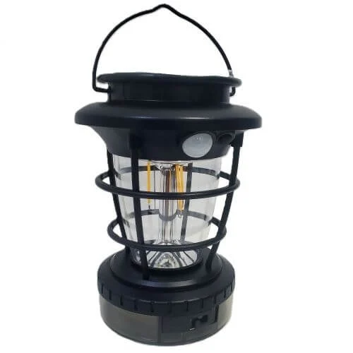 Felinar de gradina cu incarcare solara, senzor de miscare + sir cu lumini led 10M integrat [3]
