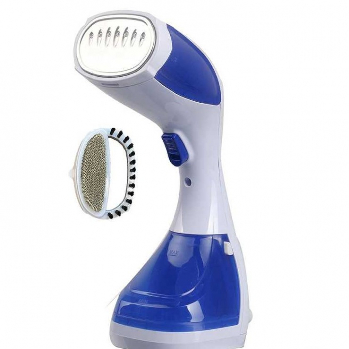 Fier de Calcat Vertical cu Aburi, Putere 1100W, Capacitate 200ml, Albastru/Alb [7]