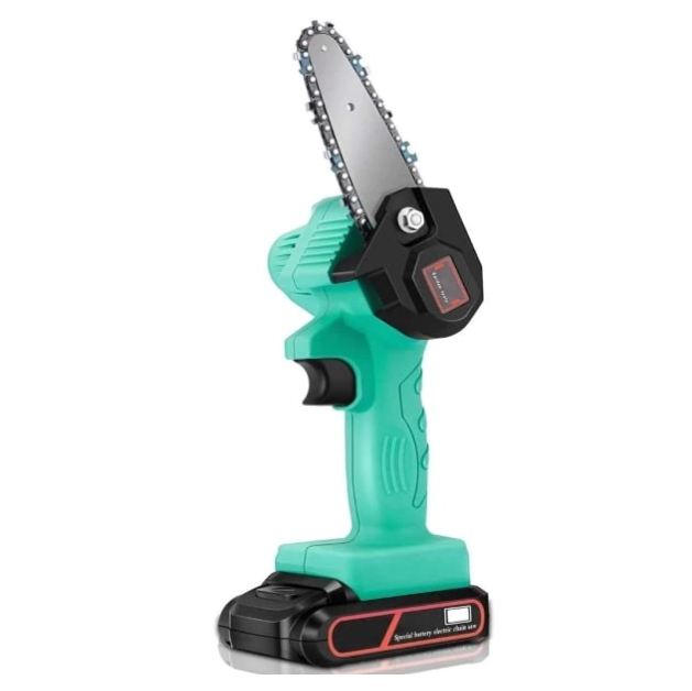 Drujba Fierastrau electric cu Acumulator 24V, lama 4 inch/10cm, fara fir [9]