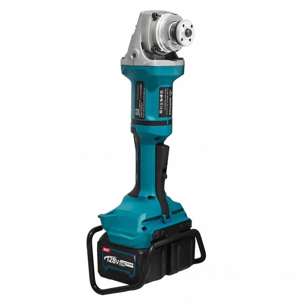 Flex Profesional cu 2 Acumulatori 128V 10Ah, Polizor Unghiular, Disc 230 mm, Putere Mare de Taiere si Slefuire [4]