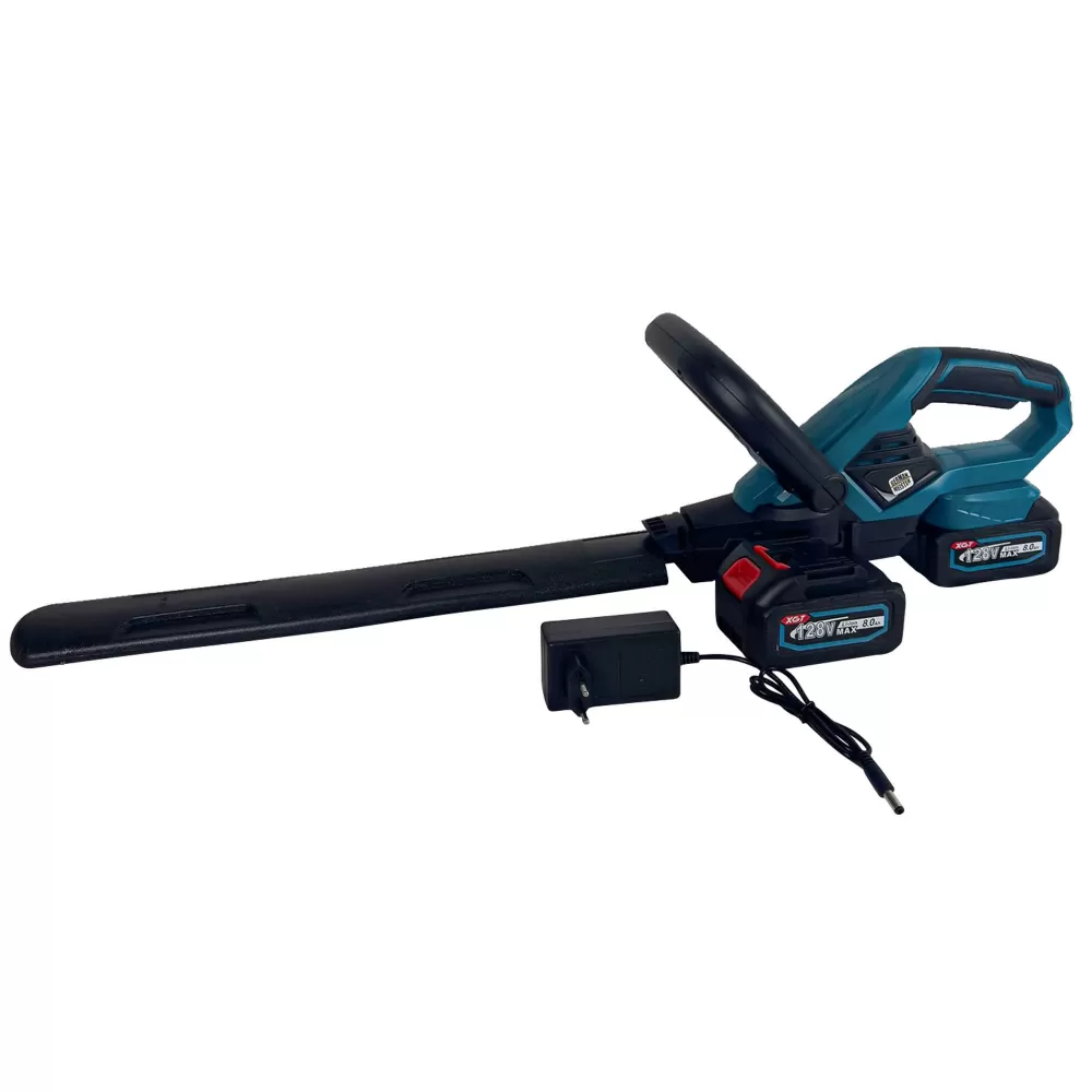 Foarfeca de tuns gard viu si copaci, German Meister, 2 acumulatori, 128V 8Ah, Lama 41 cm [4]