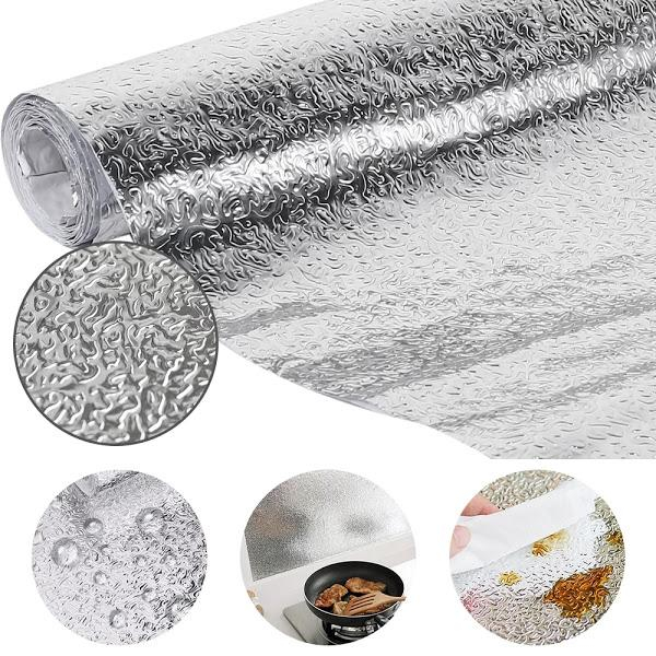 Folie de aluminiu autoadeziva bucatarie 60 x 300 cm [5]