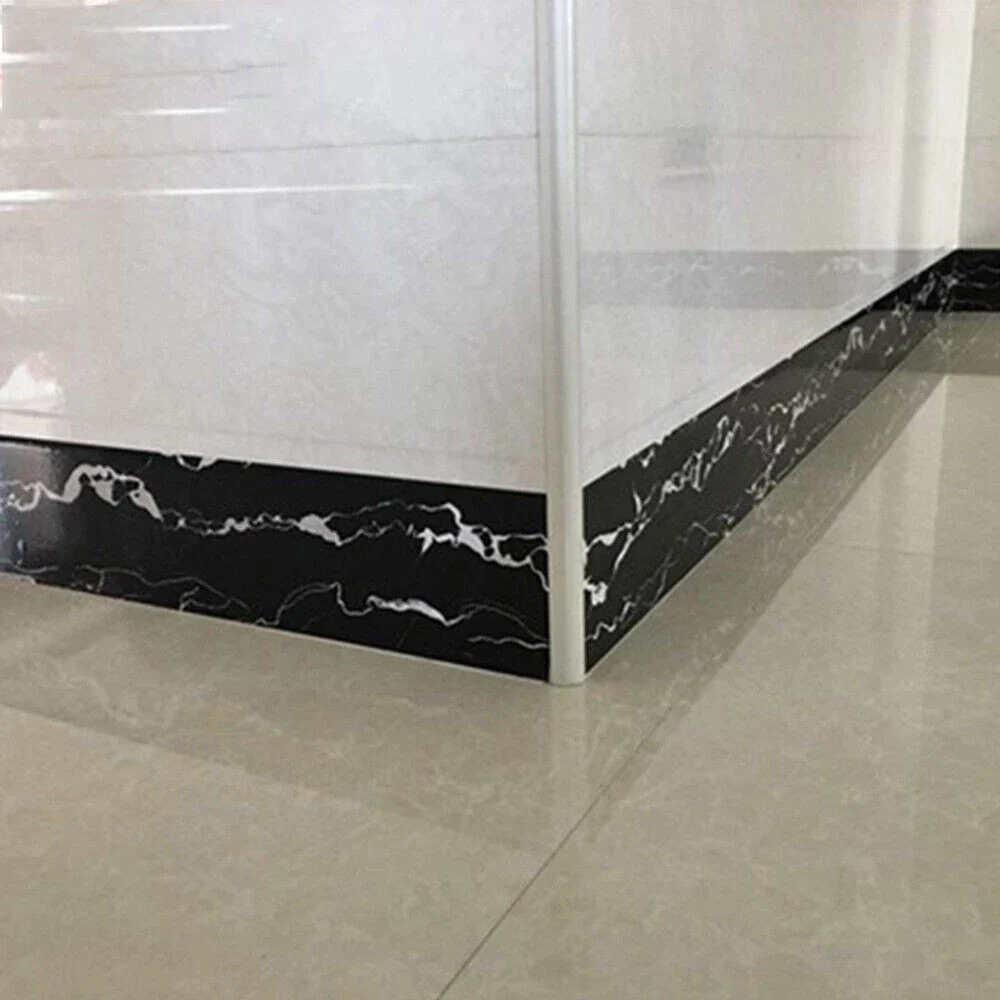 Folie imitatie marmura autoadeziva pentru bucatarie, baie, plinte, borduri, perete, 10 x 500 cm [6]