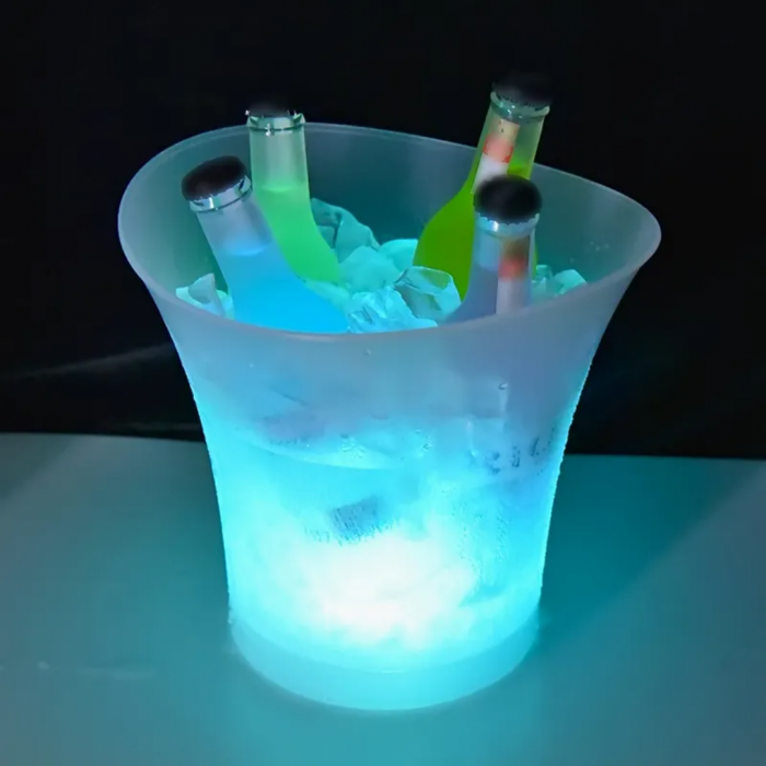 Frapiera gheata 5L cu iluminare LED RGB si boxa wireless [5]
