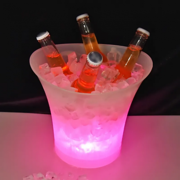 Frapiera gheata 5L cu iluminare LED RGB si boxa wireless [4]