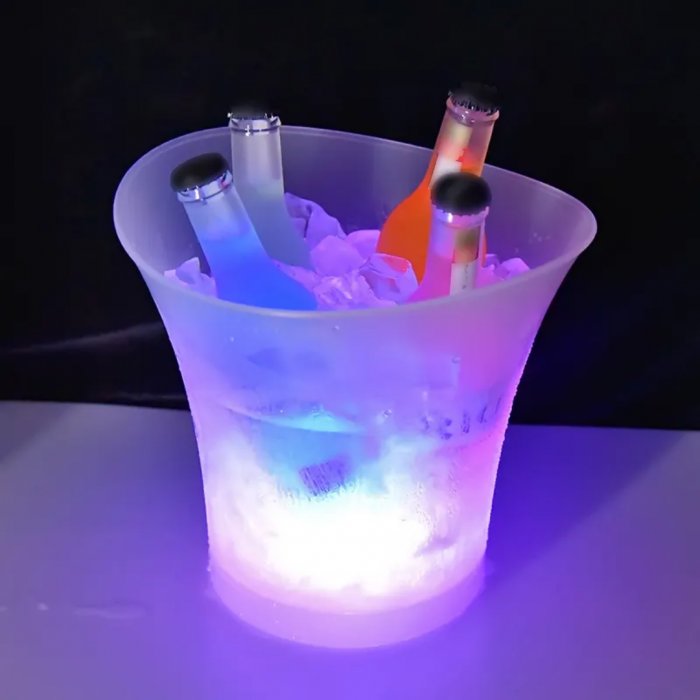 Frapiera gheata 5L cu iluminare LED RGB si boxa wireless [2]