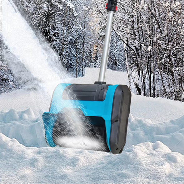 Freza de Zapada cu 2 Acumulatori 36V INCLUSI, Aparat de curatat zapada electric, fara fir [3]