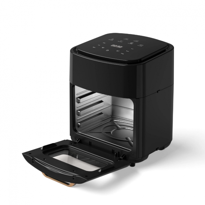 Friteuza AirFryer 15L, Afisaj Digital, Cuptor cu aer cald, Fara ulei, 1400W, Capacitate mare [9]