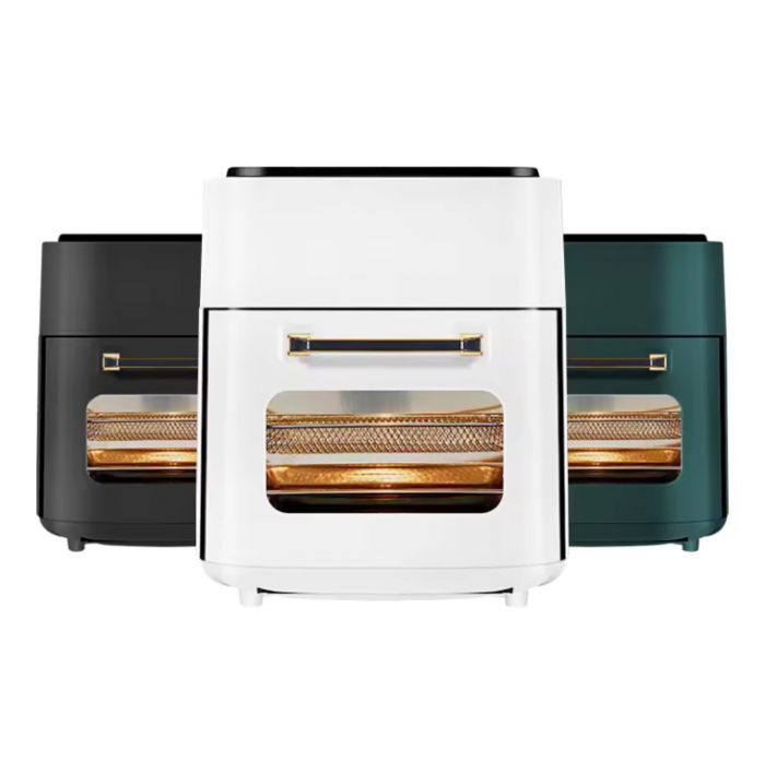 Friteuza AirFryer 15L, Afisaj Digital, Cuptor cu aer cald, Fara ulei, 1400W, Capacitate mare [8]