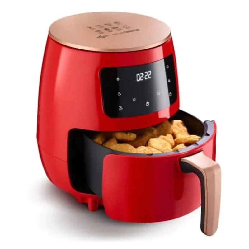 Friteuza cu aer cald 6 Litri, S-18 Air Fryer, 2400W, afisaj digital, LCD Touch control [8]