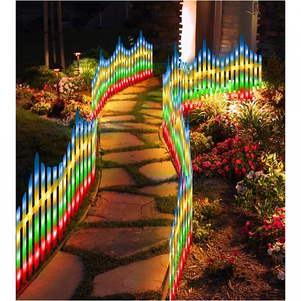 Gard decorativ cu leduri alb cald sau multicolor, 300 cm, 8 moduri de iluminare, 220W, pentru interior sau exterior [16]