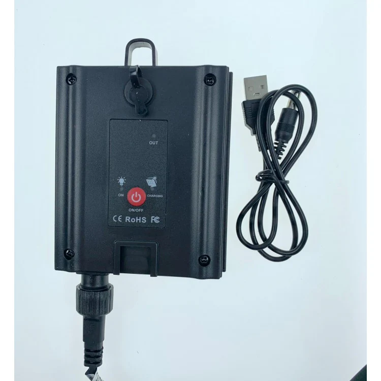 Ghirlanda Solara 25M/30 metri cu becuri Led dimensiune E27 incluse, 3000K, IP65, lumina calda sau colorata RGB [4]