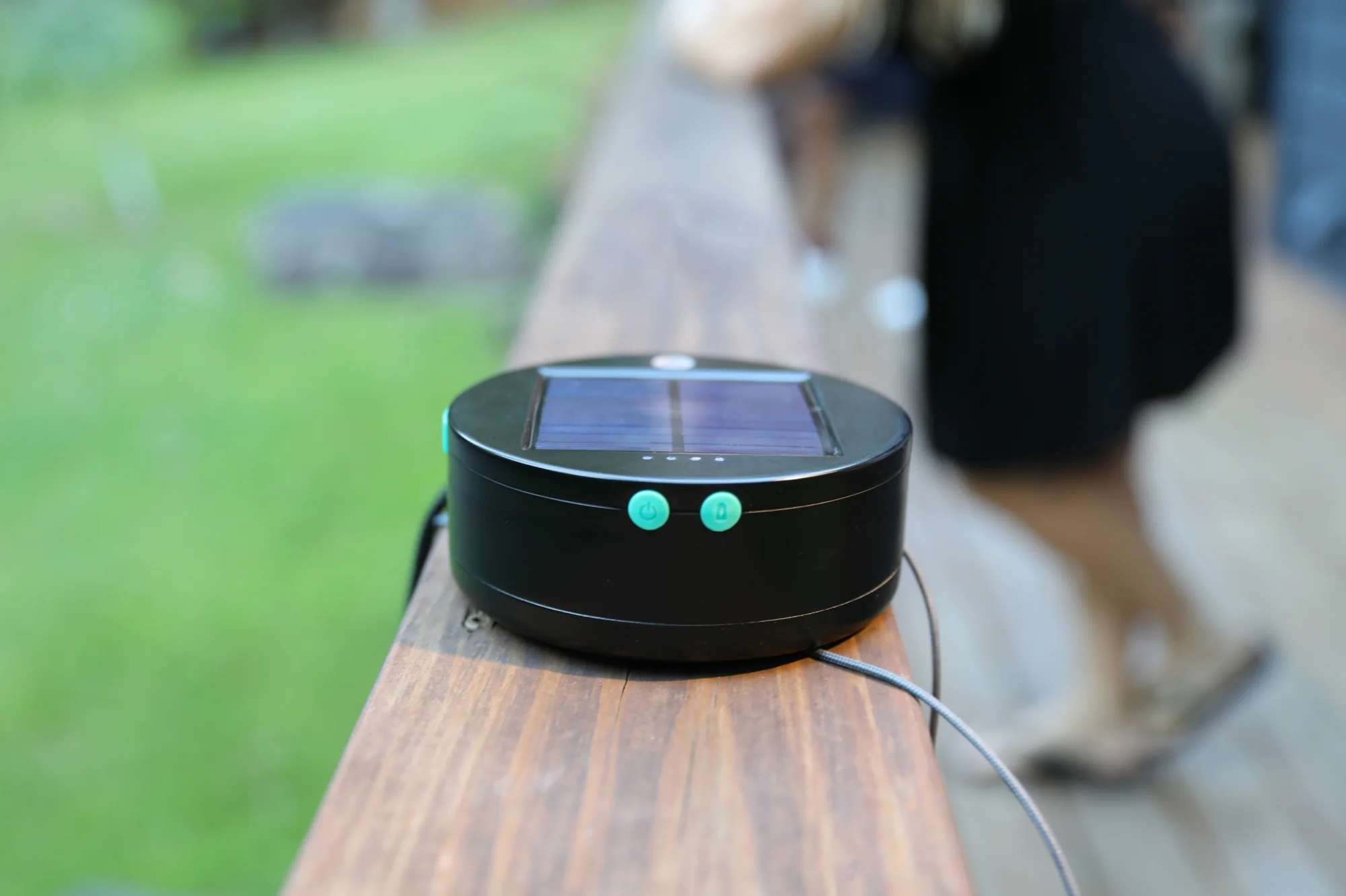 Ghirlanda solara pentru camping cu 10 beculete led, lanterna si functie de baterie externa [12]