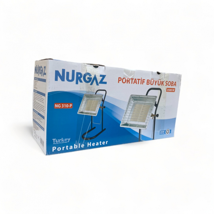 Incalzitor Arzator Ceramic 3500W Cu Picior, Nurgaz GPL GAZ, Consum Mic [5]