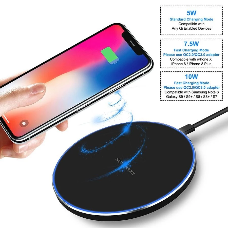 Incarcator Fast Charging Wireless universal pentru telefon sau tableta [2]