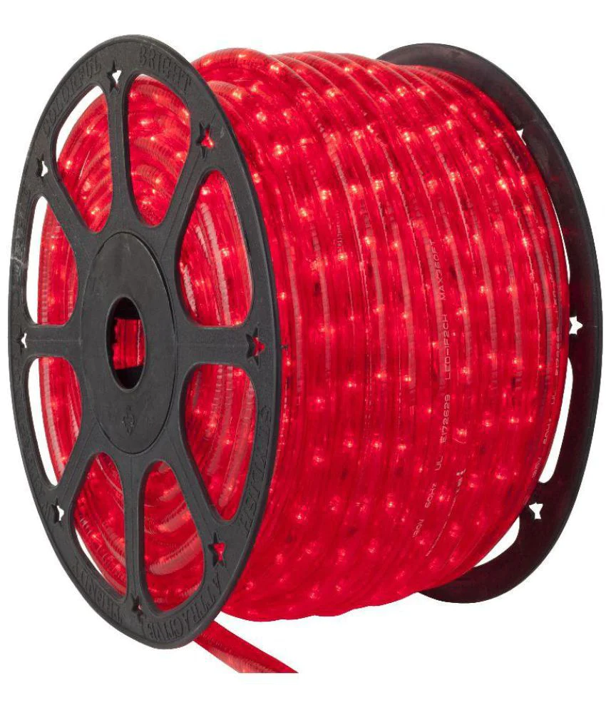 Instalatie Furtun luminos pe rola, led 100m, diverse culori [9]