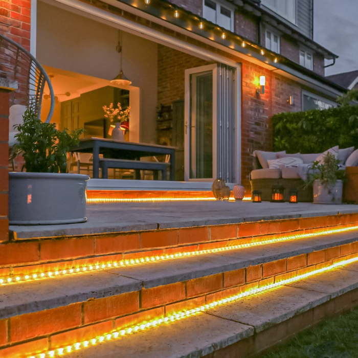 Instalatie Furtun luminos pe rola, led 100m, diverse culori [5]