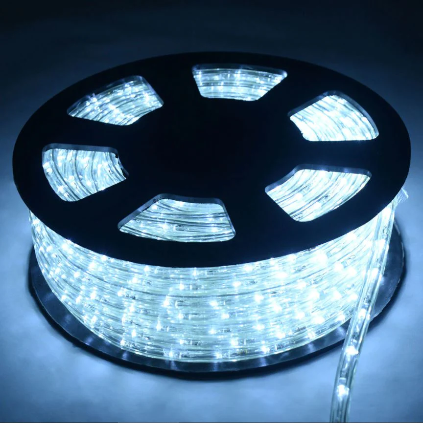 Instalatie Furtun luminos pe rola, led 100m, diverse culori [6]