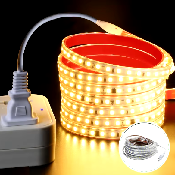 Instalatie Furtun tip banda led SMD, 10M/20M, exterior, flexibil, alb rece / alb cald / multicolor [2]