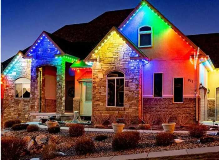 Instalatie tip furtun luminos cu LED, 100 metri, diverse culori, Cablu alimentare inclus [3]