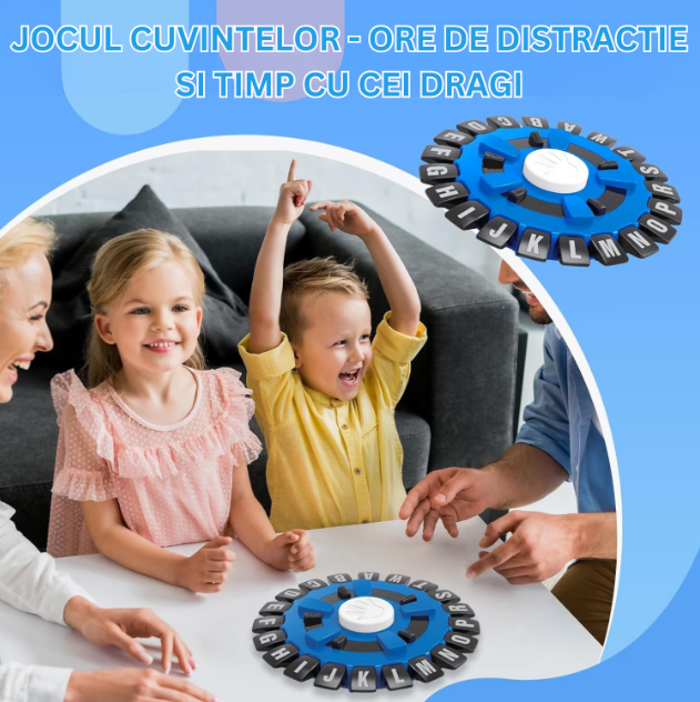 Joc de Societate Cuvinte Rapide – Educativ si Interactiv cu Carti de Joc in Limba Engleza, joc de familie si prieteni, Distractie si Invatare [4]