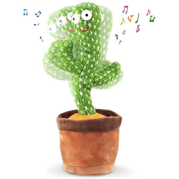 Jucarie Cactus din plus, dansator, vorbitor, inregistrare si repetare, lumini, 20 melodii [4]