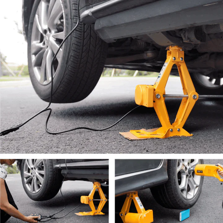 Kit Asistenta Auto pentru masina cu Cric, Compresor, 12 piese [4]