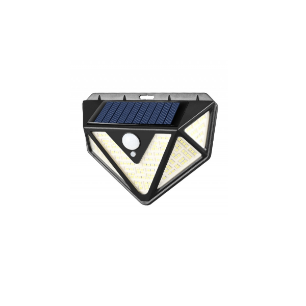 Lampa 166 LED cu panou solar si senzor de miscare, lumina puternica [7]