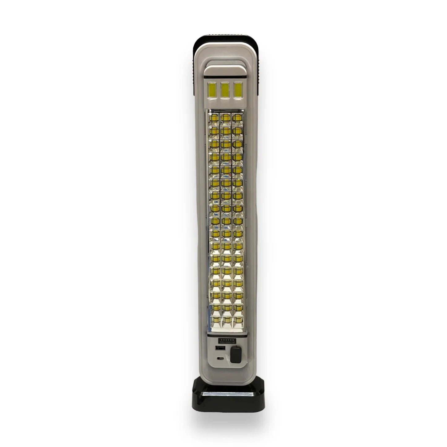 Lampa de lucru 51 LED portabila 60W, Incarcare solara, Acumulatori 2400 mAH, Lumina Rece/Calda, Functie baterie externa [2]