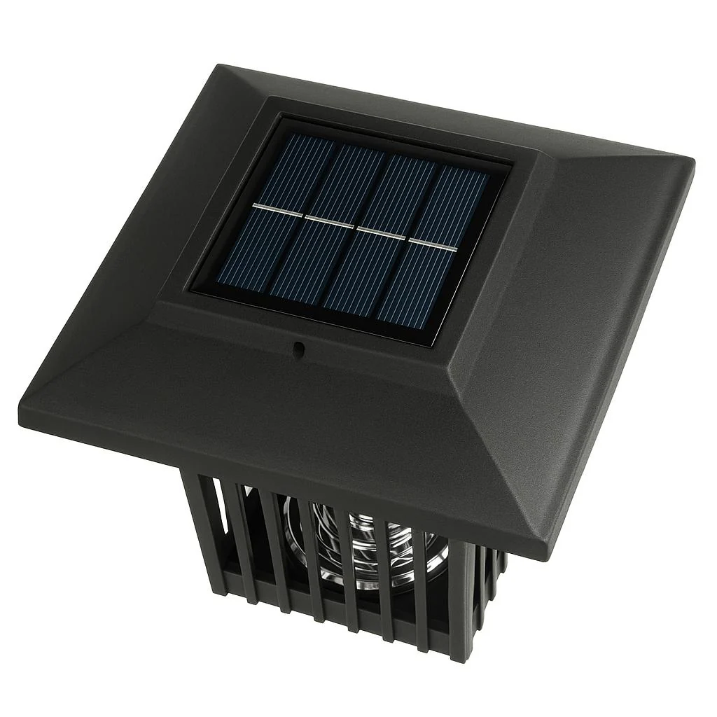 Lampa Solara Anti-Insecte 2 in 1 cu LED UV si Lumina Decorativa, 3 Tipuri de Montaj, IP44, Autonomie 8 ore [4]