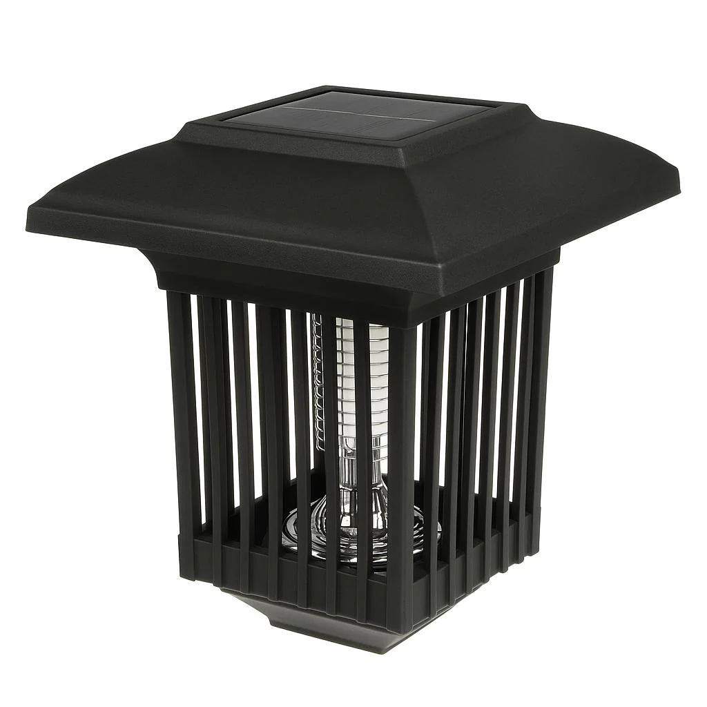 Lampa Solara Anti-Insecte 2 in 1 cu LED UV si Lumina Decorativa, 3 Tipuri de Montaj, IP44, Autonomie 8 ore [7]