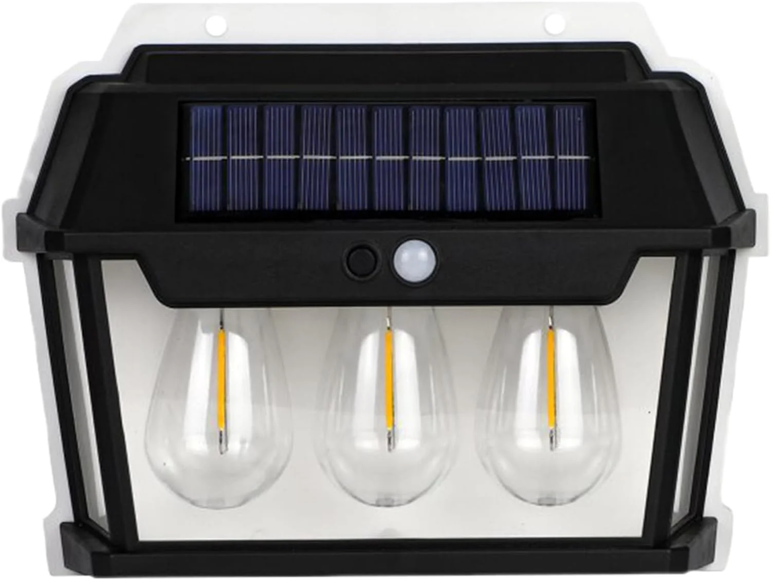 Lampa solara cu 3 becuri de perete LED cu senzor de miscare [5]