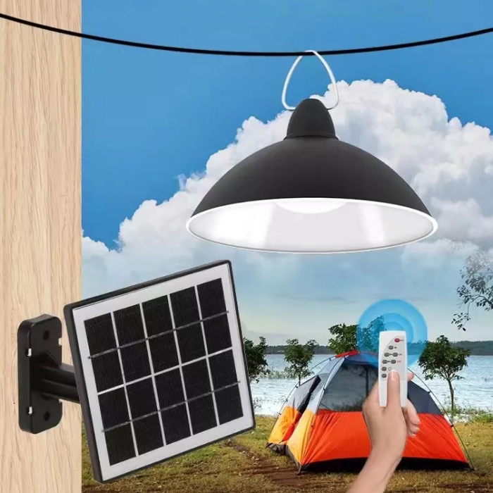 Lampa Solara cu Abajur si Telecomanda [3]