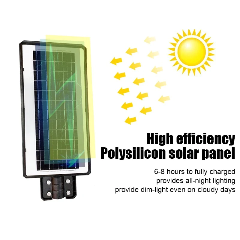 Lampa Solara Jortan 100W/150W/180W/200W/300W/400W cu Telecomanda si Picior Metalic [6]