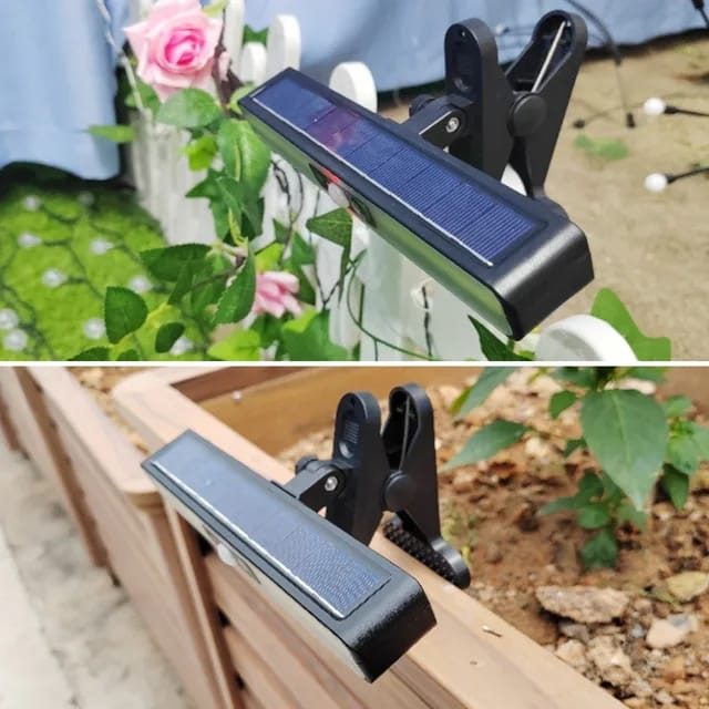 Lampa solara LED de exterior cu 3 moduri de prindere, Waterproof, senzor de miscare [3]