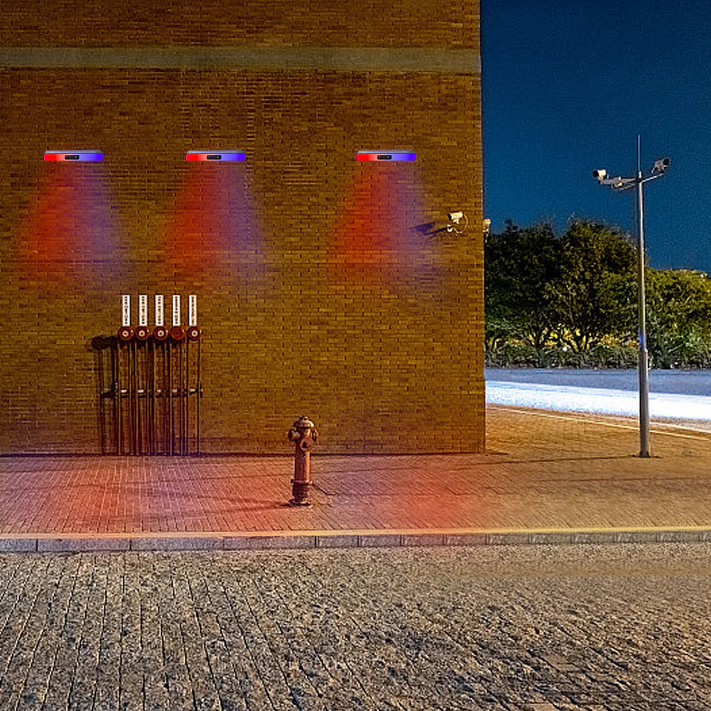Lampa solara LED de exterior cu 3 moduri de prindere, Waterproof, senzor de miscare [18]