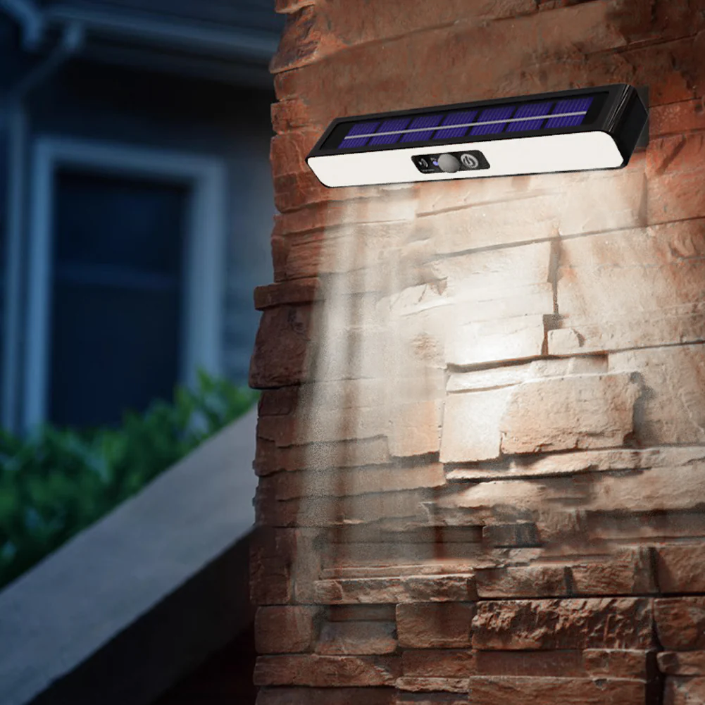 Lampa solara LED de exterior cu 3 moduri de prindere, Waterproof, senzor de miscare [14]