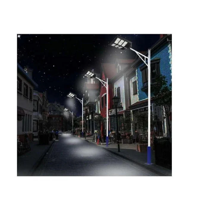 Lampa Solara Stradala 600W/800W/1000W cu Telecomanda, Senzor de miscare si Suport Metalic INCLUS [2]