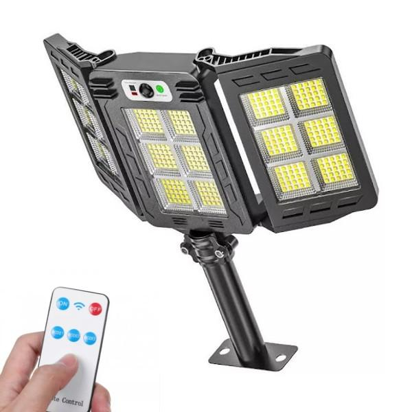 Lampa Solara Tripla cu Senzor de miscare si Telecomanda [2]