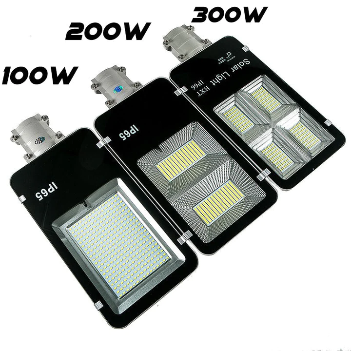 Lampa Stradala cu Incarcare Solara Jortan 300W/400W, Panou Solar Separat, Telecomanda, Suport Metalic [3]